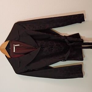 Classiques Entier Leopard Print Blazer